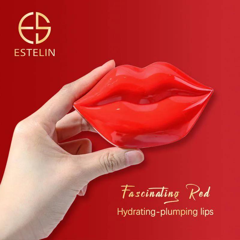 ESTELIN Fascinating Red Nourishing and Smoothing Lip Mask - 22 Pcs
