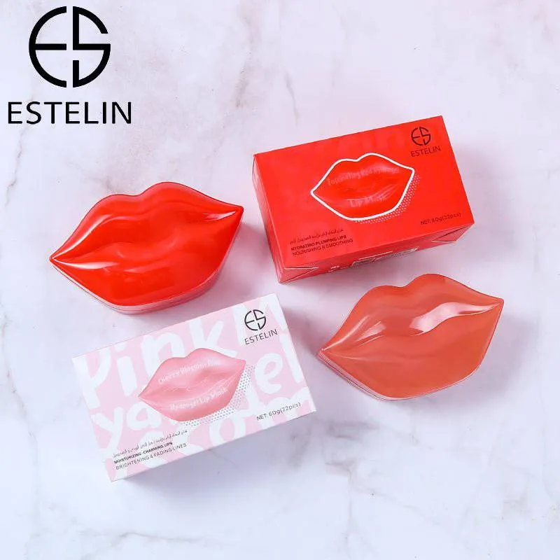 ESTELIN Fascinating Red Nourishing and Smoothing Lip Mask - 22 Pcs