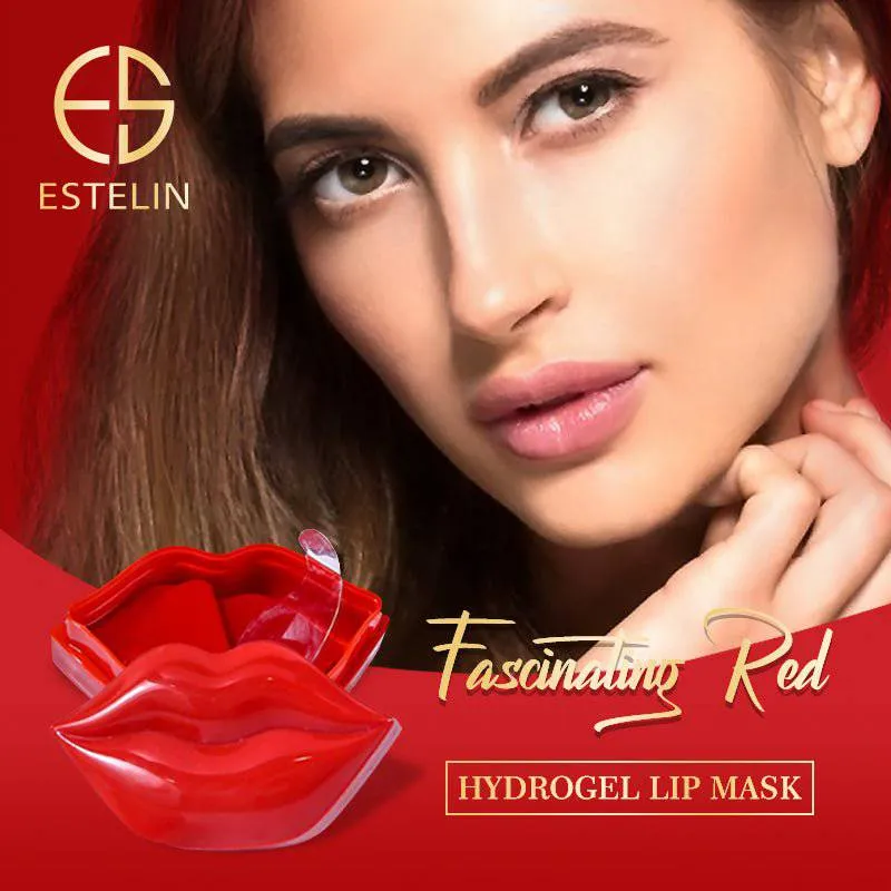 ESTELIN Fascinating Red Nourishing and Smoothing Lip Mask - 22 Pcs