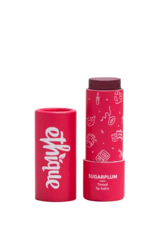 ETHIQUE Lip Balm Tinted Sugar Plum 10g
