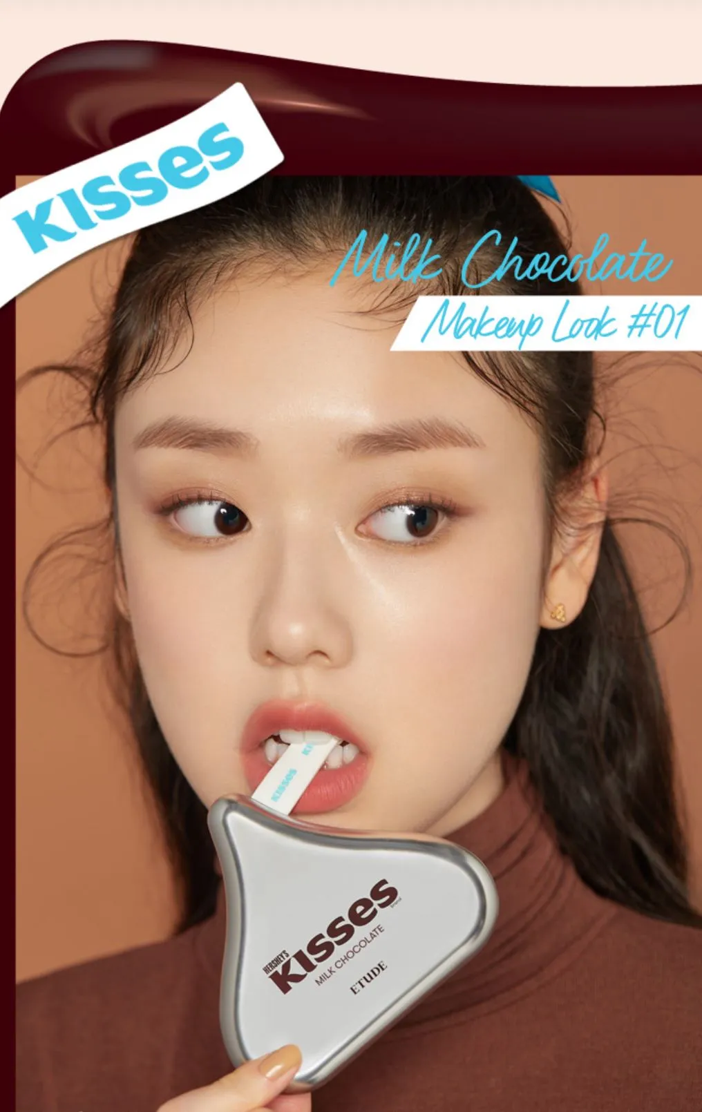 ETUDE HOUSE Play Color Eyes HERSHEY'S KISSES Pouch Kit