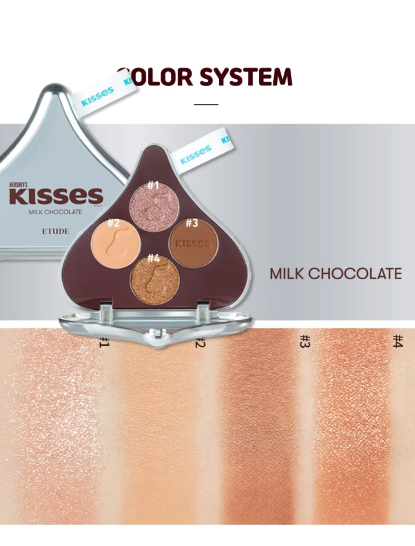 ETUDE HOUSE Play Color Eyes HERSHEY'S KISSES Pouch Kit