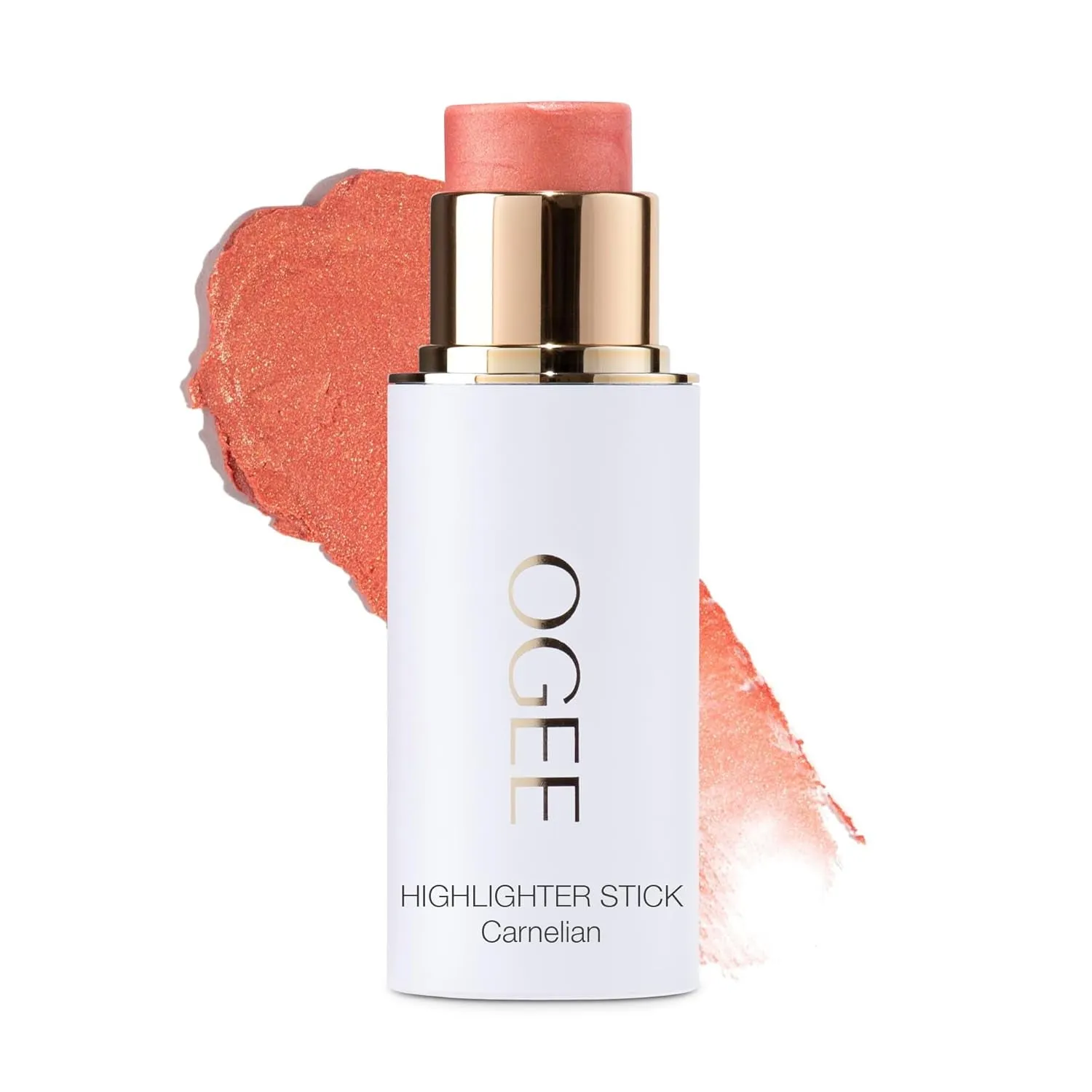 Face Stick Crystal Collection Trio - Contour Stick Makeup Collection - Certified Organic Contour Palette - Includes Bronzer Stick, Blush Stick & Highlighter Stick