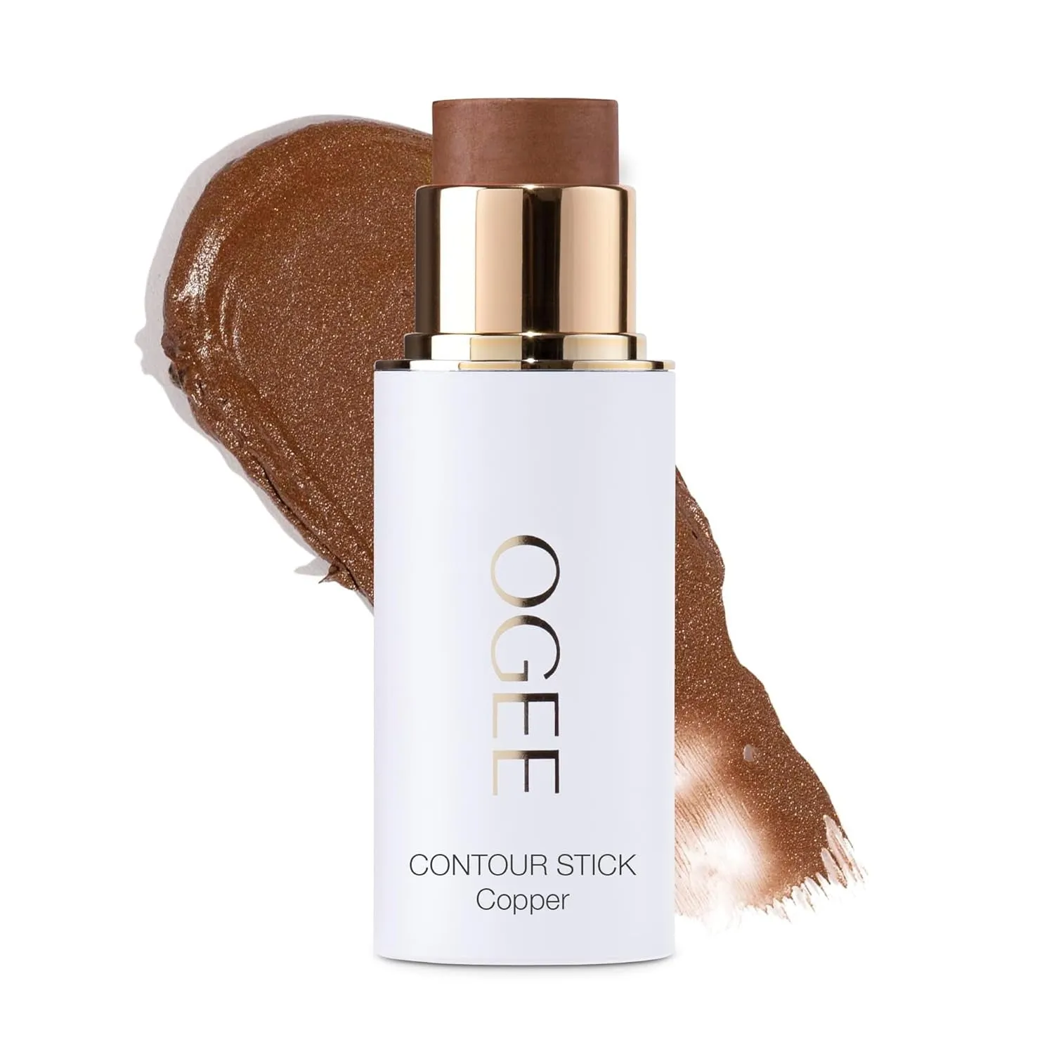Face Stick Crystal Collection Trio - Contour Stick Makeup Collection - Certified Organic Contour Palette - Includes Bronzer Stick, Blush Stick & Highlighter Stick