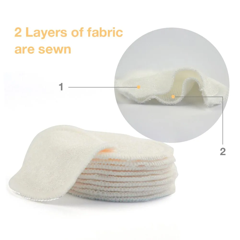 Facial Make Up Remover Bamboo Fiber Pads