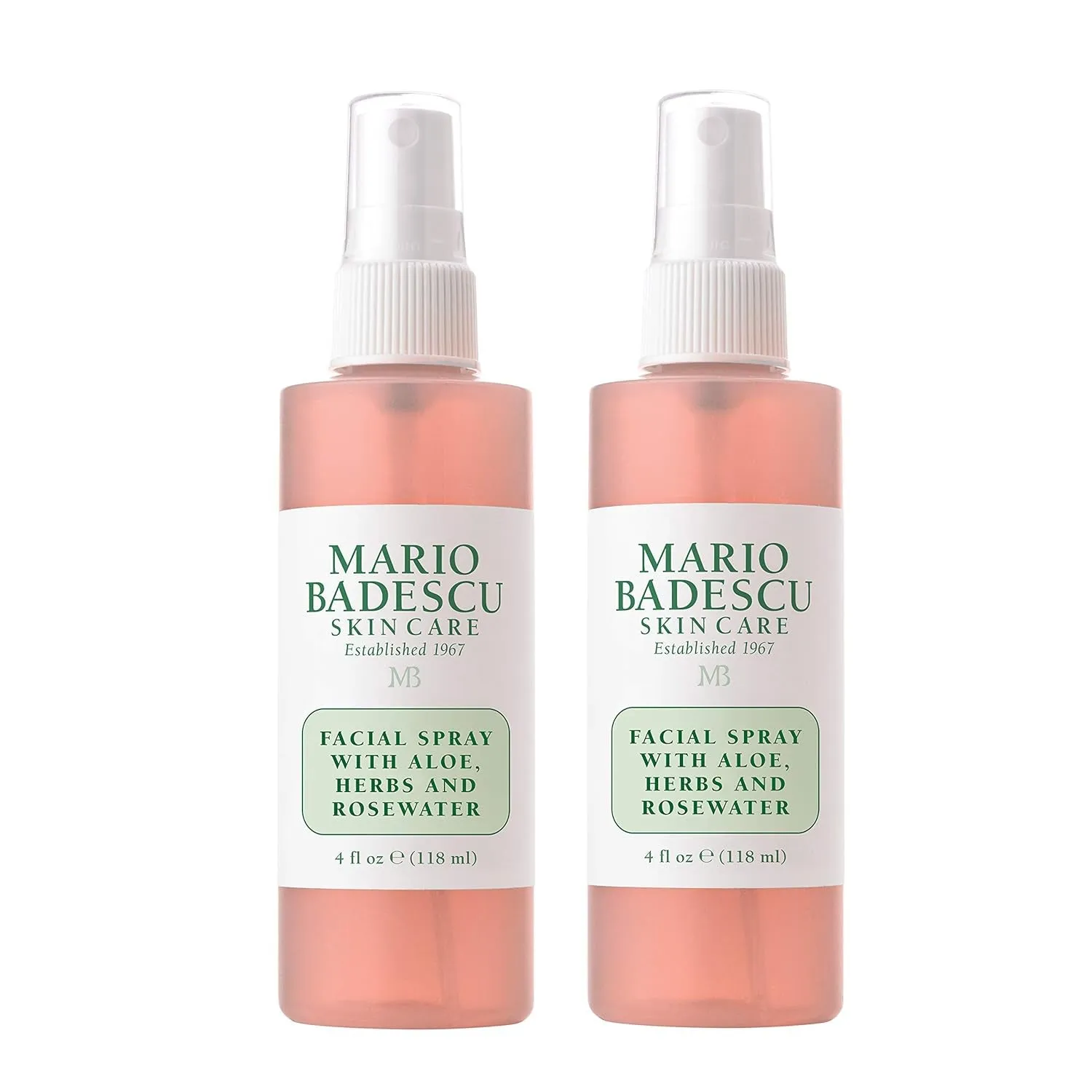 Facial Spray with Aloe, Herbs and Rose Water for All Skin Types, Face Mist That Hydrates, Rejuvenates & Clarifies