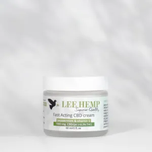 Fast Acting Peppermint Vitamin E CBD Cream