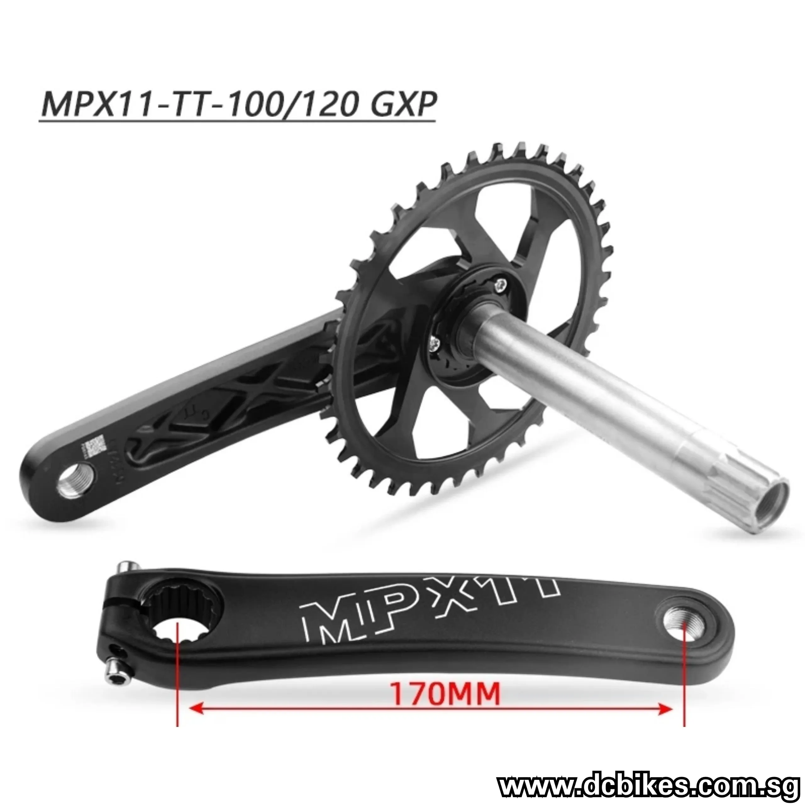 Fat Bike 32T MPX-11 Direct Mount 100mm/120mm Crank   Threaded Bottom Bracket BB
