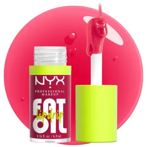 Fat Oil Lip Drip, Moisturizing, Shiny and Vegan Tinted Lip Gloss - Newsfeed (Rose Nude)