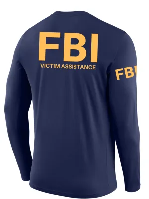 FBI Victim Assistance Agency Identifier T Shirt - Long Sleeve