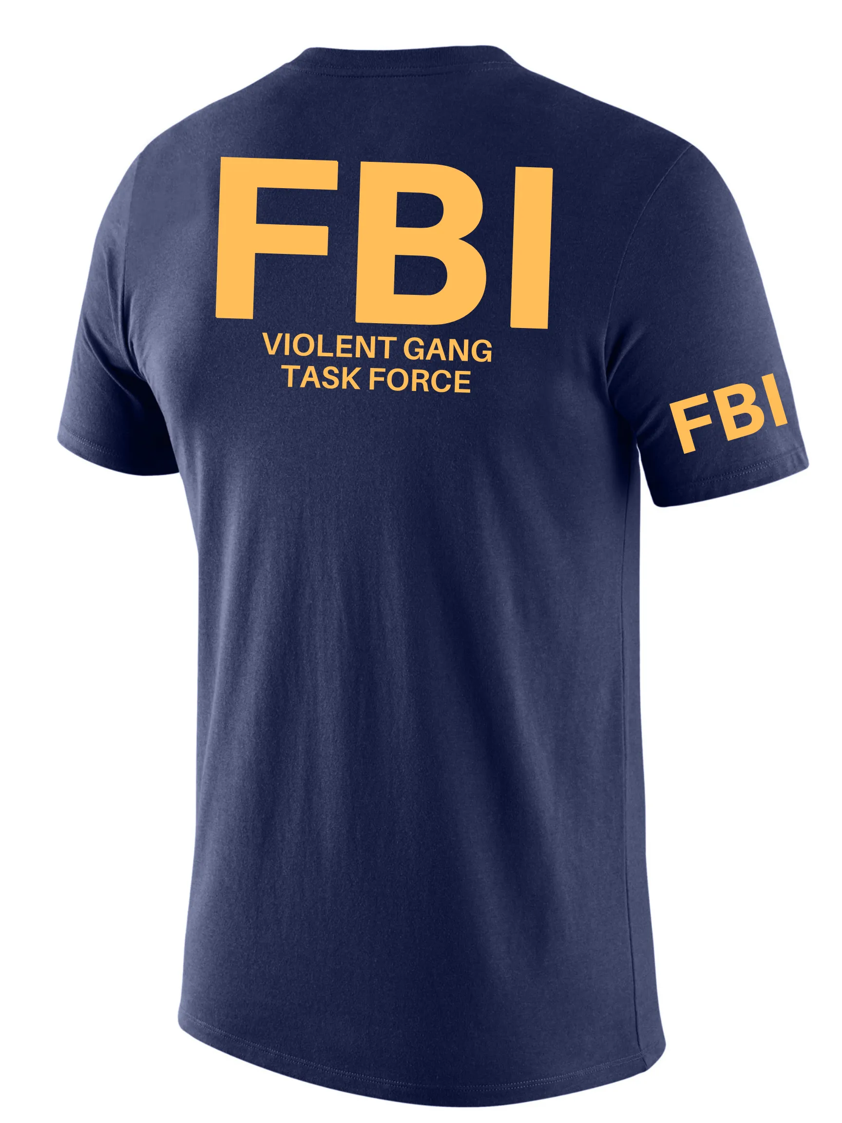FBI Violent Gang Task Force Agency Identifier T Shirt - Short Sleeve