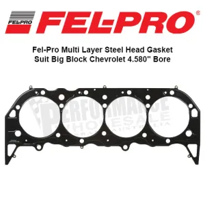 Felpro Multi Layer Steel Head Gasket Suit Big Block Chevrolet 4.580" Bore, .053" Thick