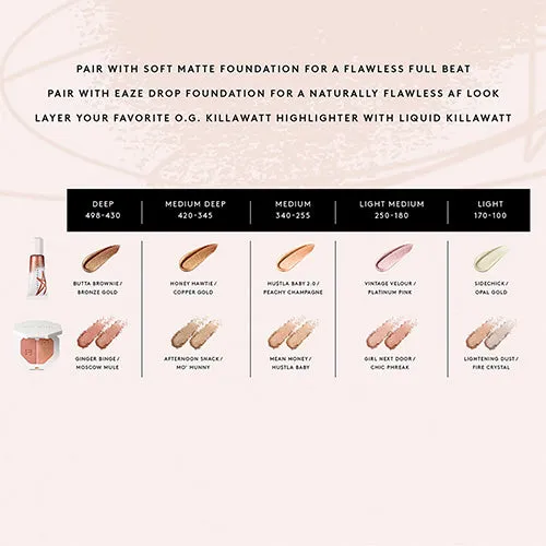 Fenty Beauty Liquid Killawatt Fluid Freestyle Highlighter