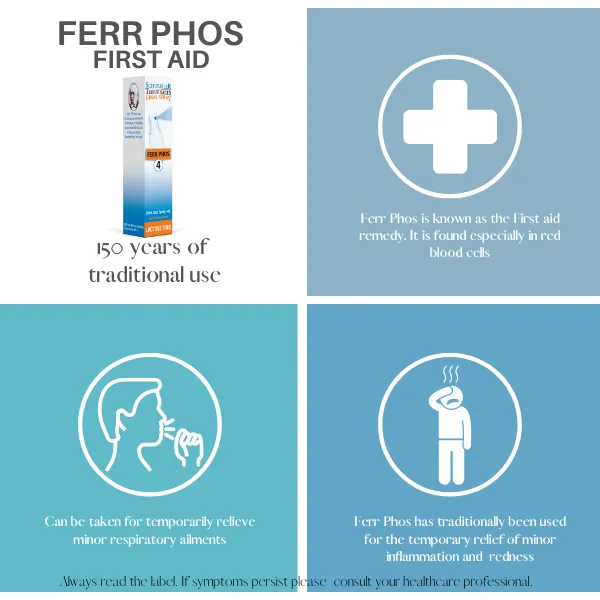 FERR PHOS 30ml Spray | NO. 4 - FIRST AID