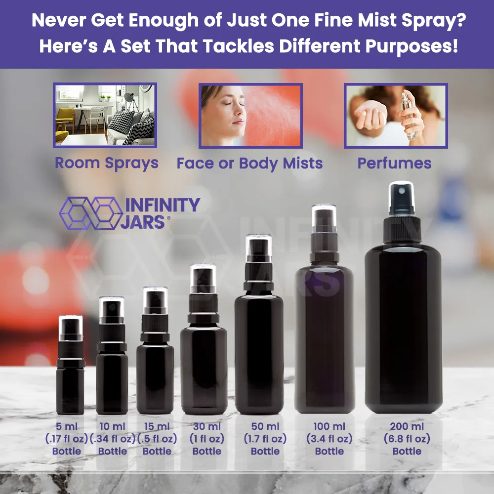 Fine Mist Spray 7 Bottle Variety Pack