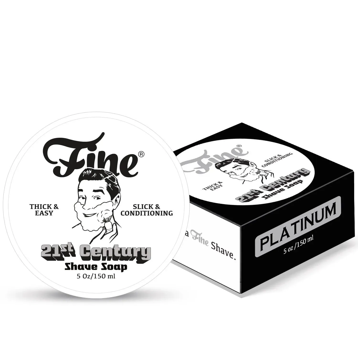 Fine shaving cream Platinum 150ml new formula
