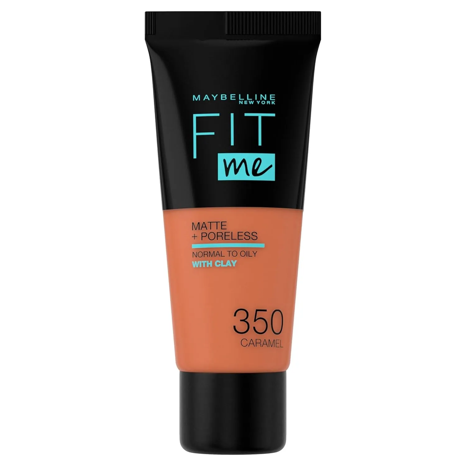 Fit Me Matte   Poreless Liquid Oil-Free Foundation Makeup, Classic Ivory, 1 Count (Packaging May Vary)