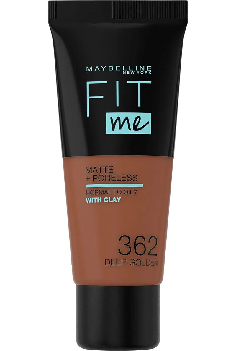 Fit Me Matte   Poreless Liquid Oil-Free Foundation Makeup, Classic Ivory, 1 Count (Packaging May Vary)