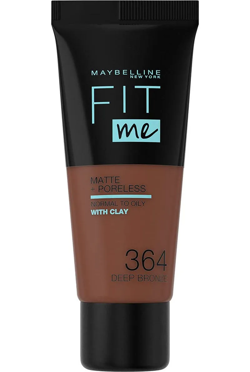 Fit Me Matte   Poreless Liquid Oil-Free Foundation Makeup, Classic Ivory, 1 Count (Packaging May Vary)