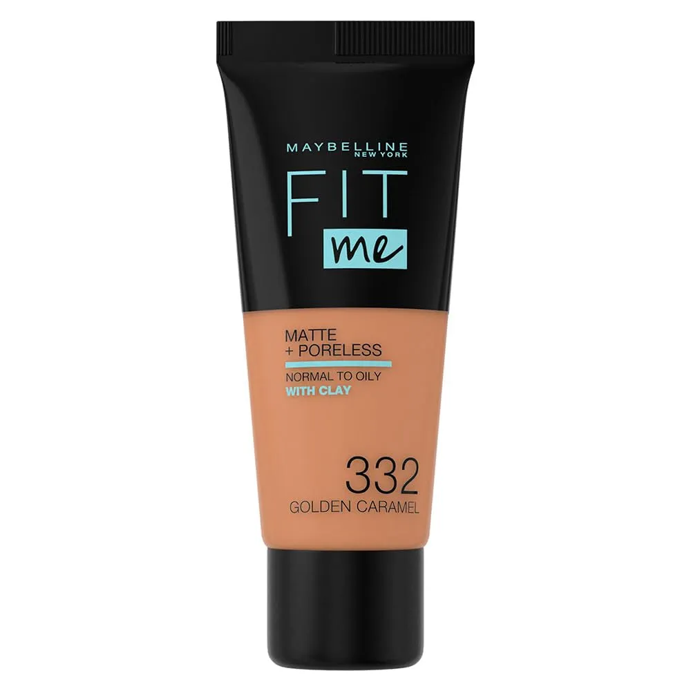 Fit Me Matte   Poreless Liquid Oil-Free Foundation Makeup, Classic Ivory, 1 Count (Packaging May Vary)