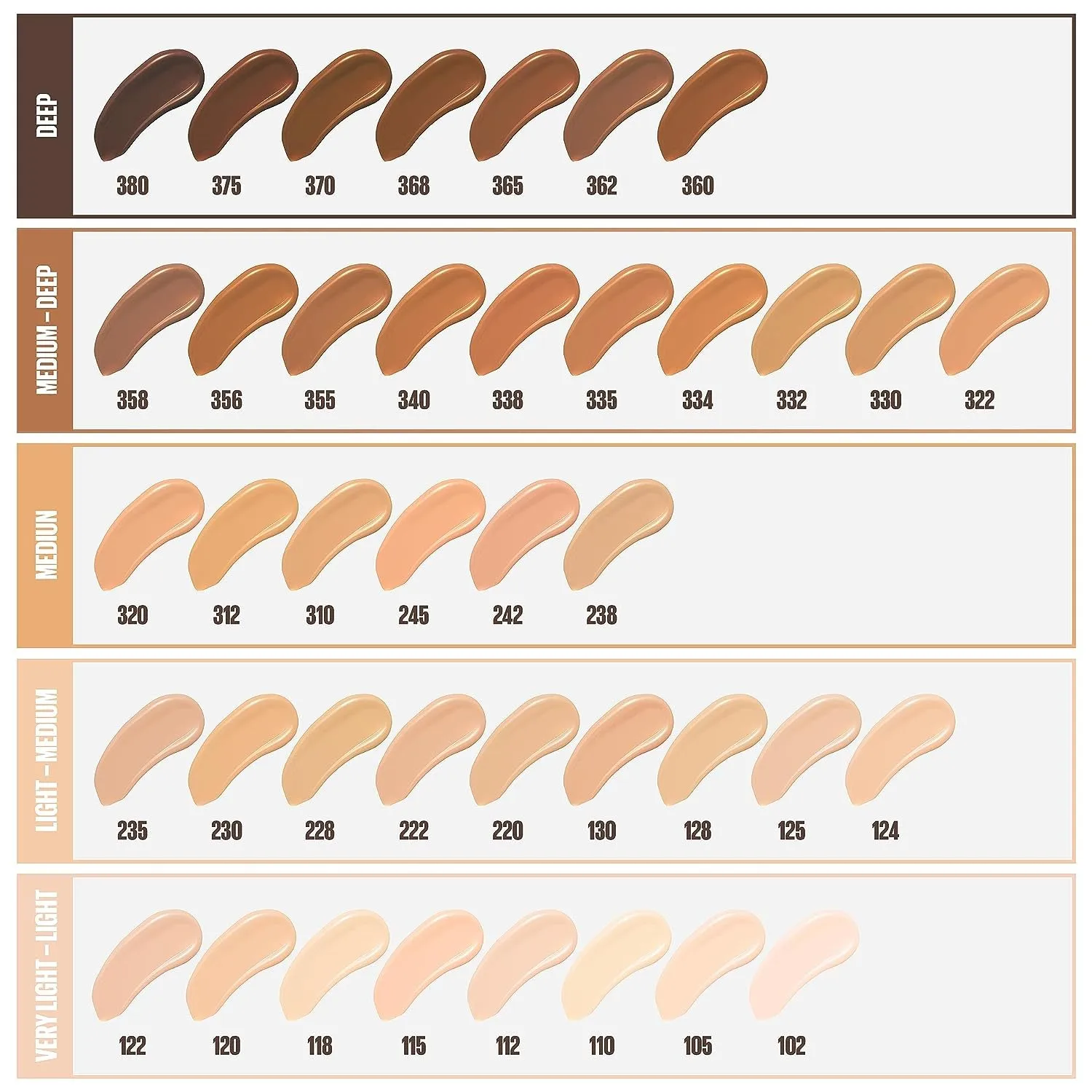 Fit Me Matte   Poreless Liquid Oil-Free Foundation Makeup, Warm Nude, 1 Count (Packaging May Vary)