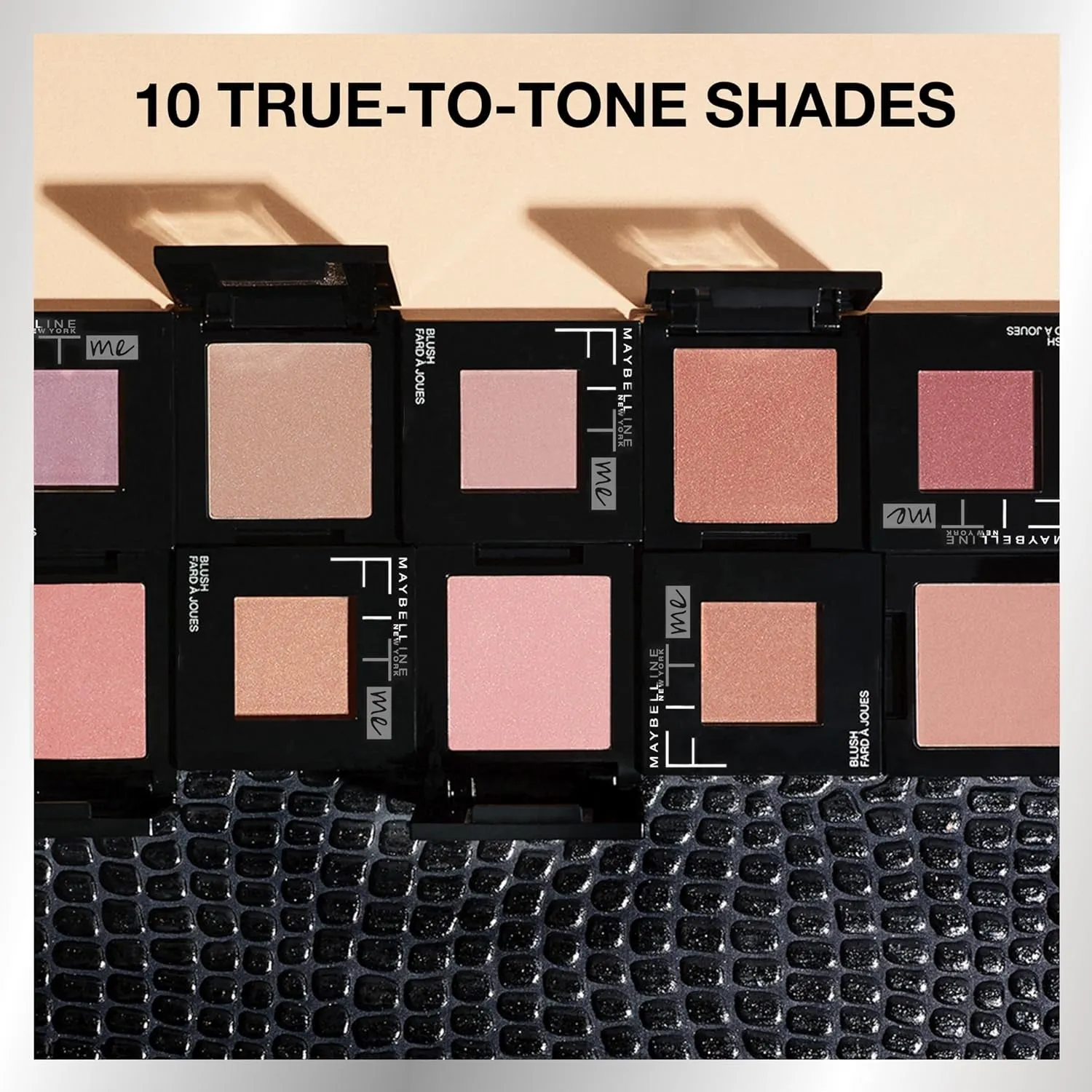 Fit Me Powder Blush, Lightweight, Smooth, Blendable, Long-Lasting All-Day Face Enhancing Makeup Color, Mauve, 1 Count