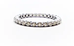 Floating Diamond Eternity Band AD.NO-1897