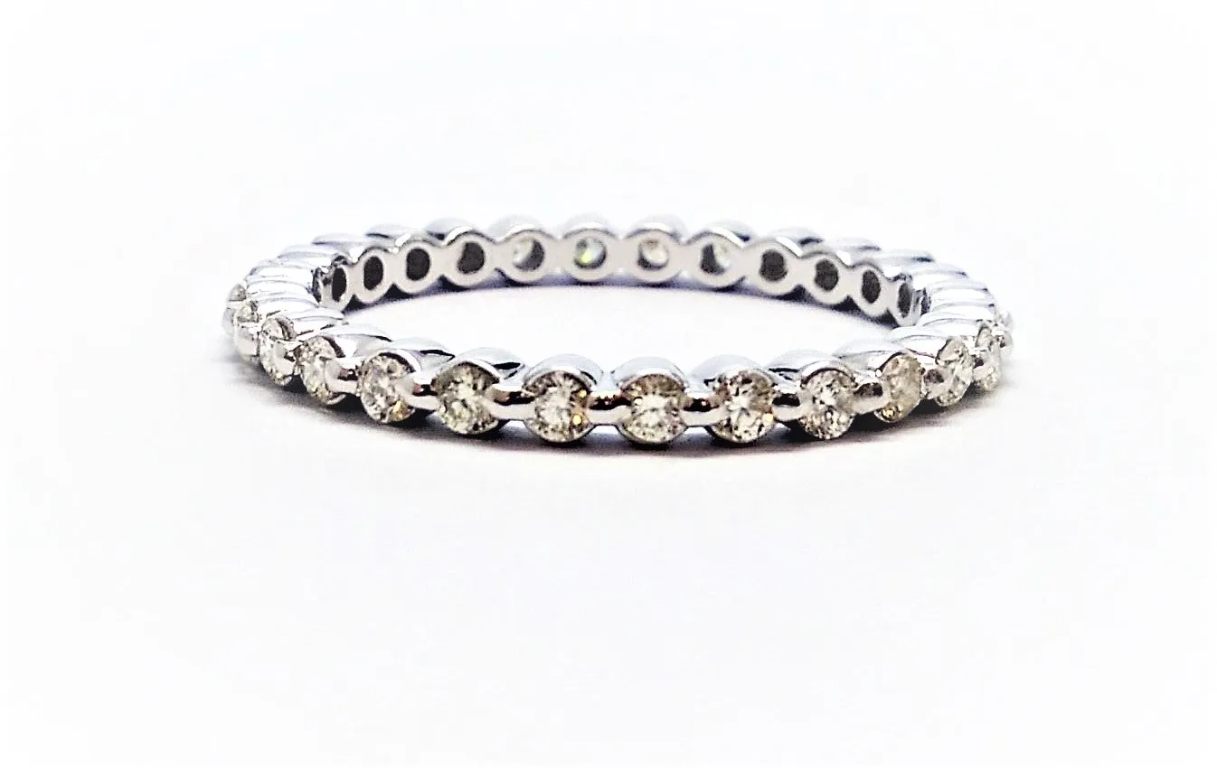 Floating Diamond Eternity Band AD.NO-1897