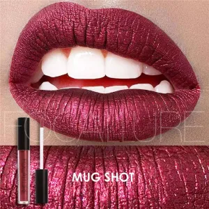 FOCALLURE Pearlescent Lip Gloss, Long-Lasting & Non-Stick