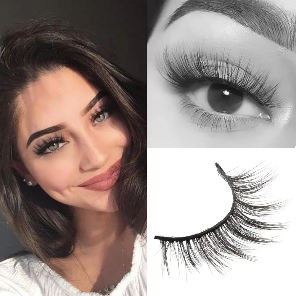Fofosbeauty Magnetic Eyelashes Natural Look (6-Pairs)