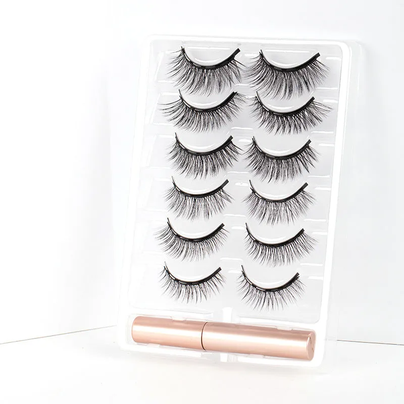 Fofosbeauty Magnetic Eyelashes Natural Look (6-Pairs)