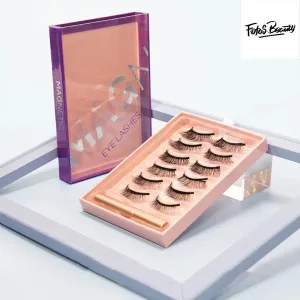 Fofosbeauty Magnetic Eyelashes Natural Look (6-Pairs)