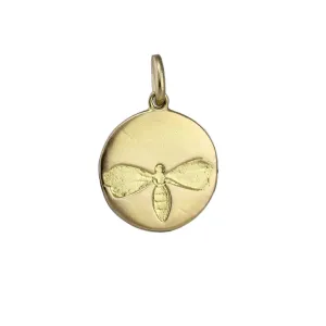 Fossil Bee Charm