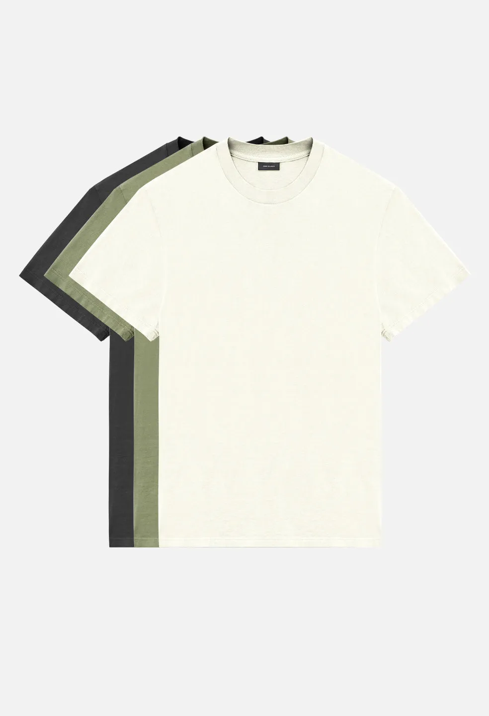 Foundation 3 Pack Tees / Natural