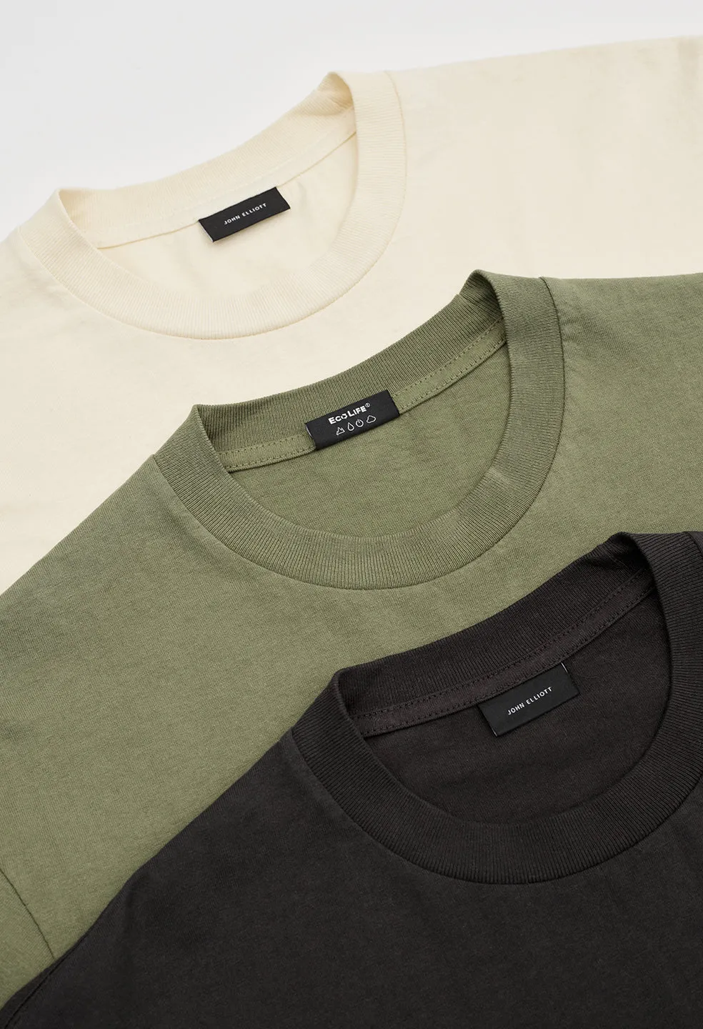Foundation 3 Pack Tees / Natural
