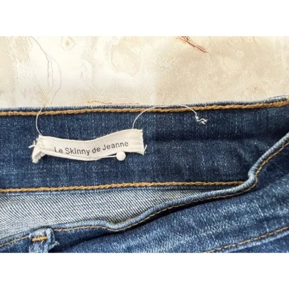 Frame Denim Le Skinny de Jeanne hem  cropped size 30‎