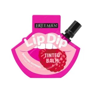 Freeman Beauty Lip Dip Nourishing Raspberry Tinted Balm