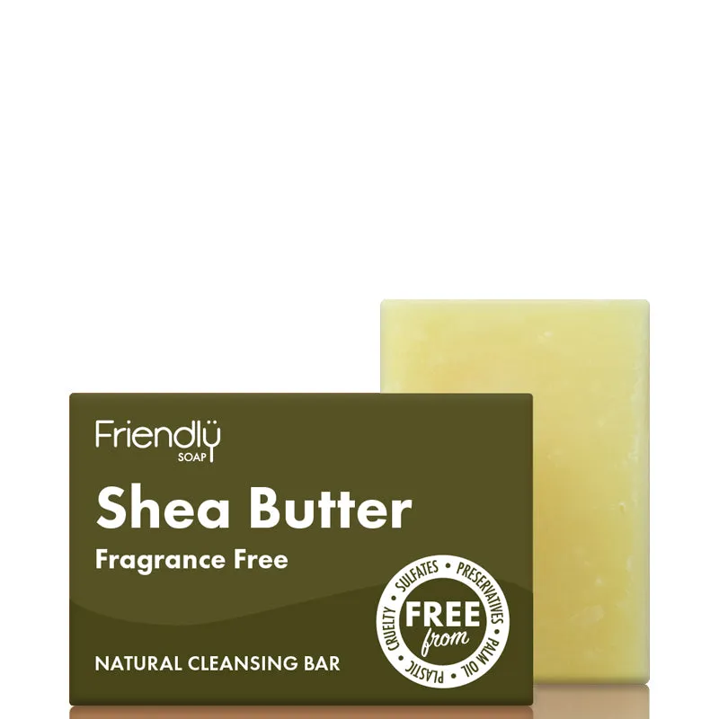 Friendly Soap Shea Butter Facial Cleansing Bar 95g