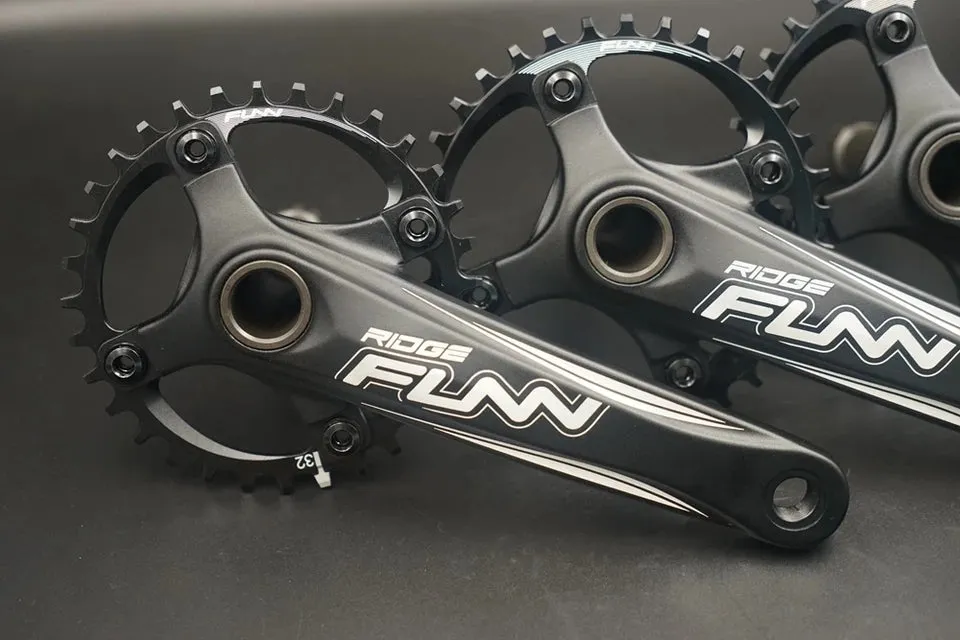 Funn Ridge Crank   34T Narrow Wide Chainring   68/73mm Bottom Bracket BB Crankset