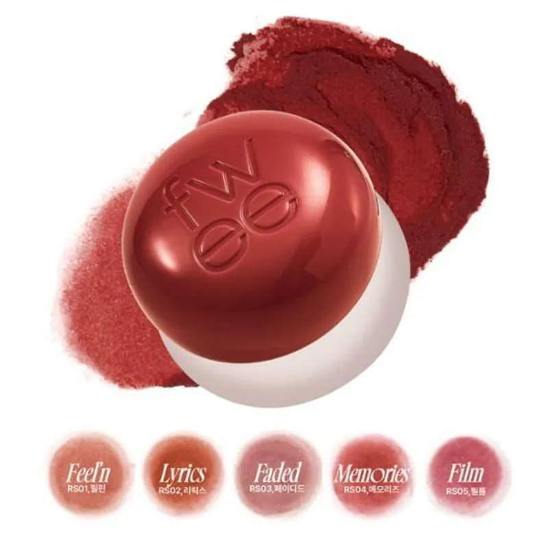 Fwee Lip & Cheek Blurry Pudding Pot #faded Moment