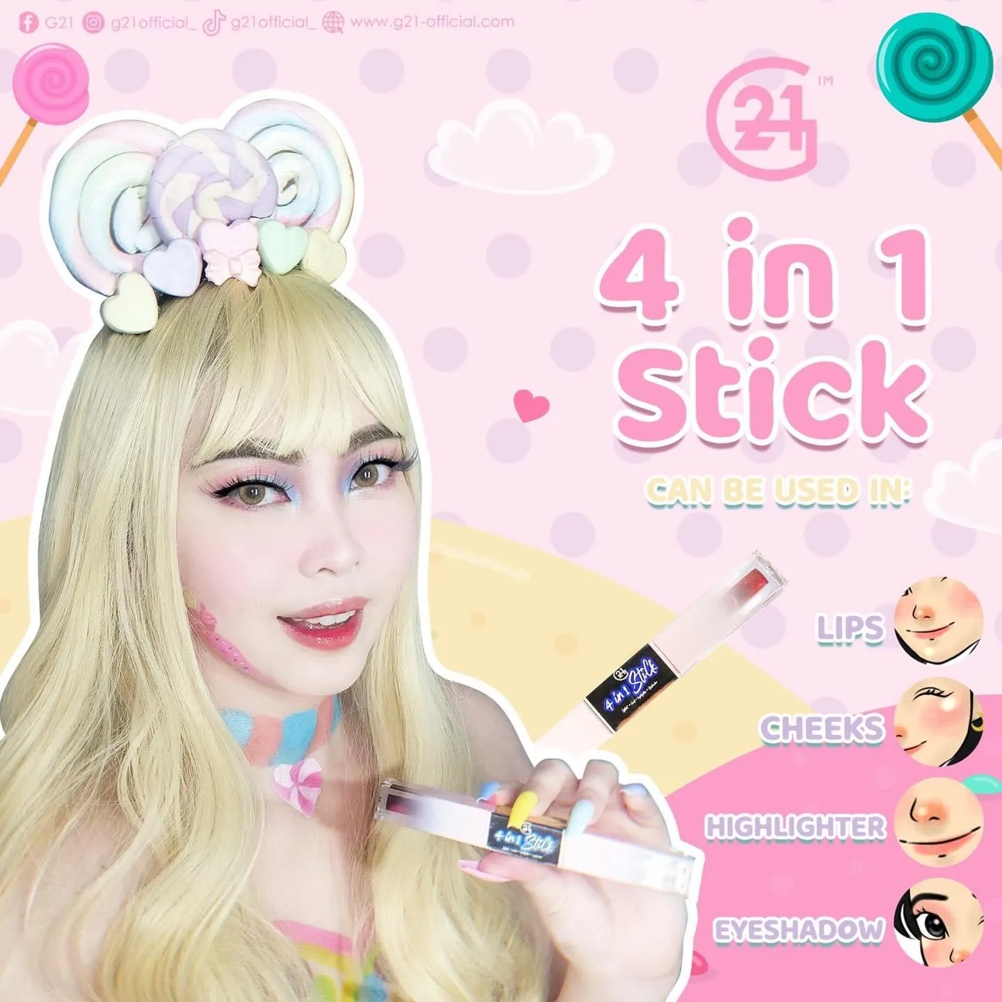 G21 4 in 1 stick