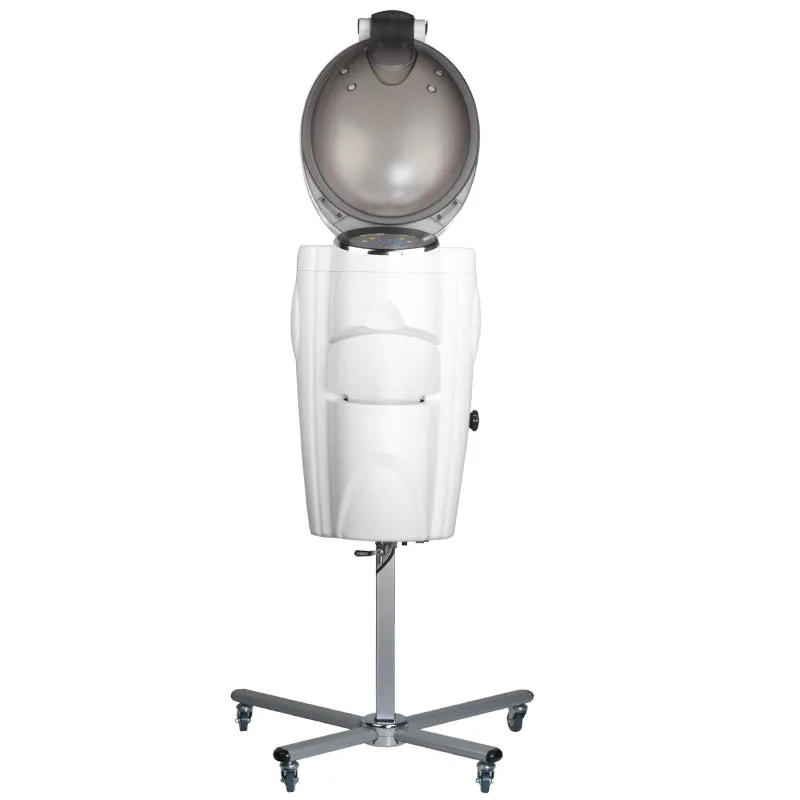 Gabbiano white standing hairdressing sauna with active ozone