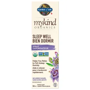 Garden of Life Mykind Sleep Well Spray 58 mL