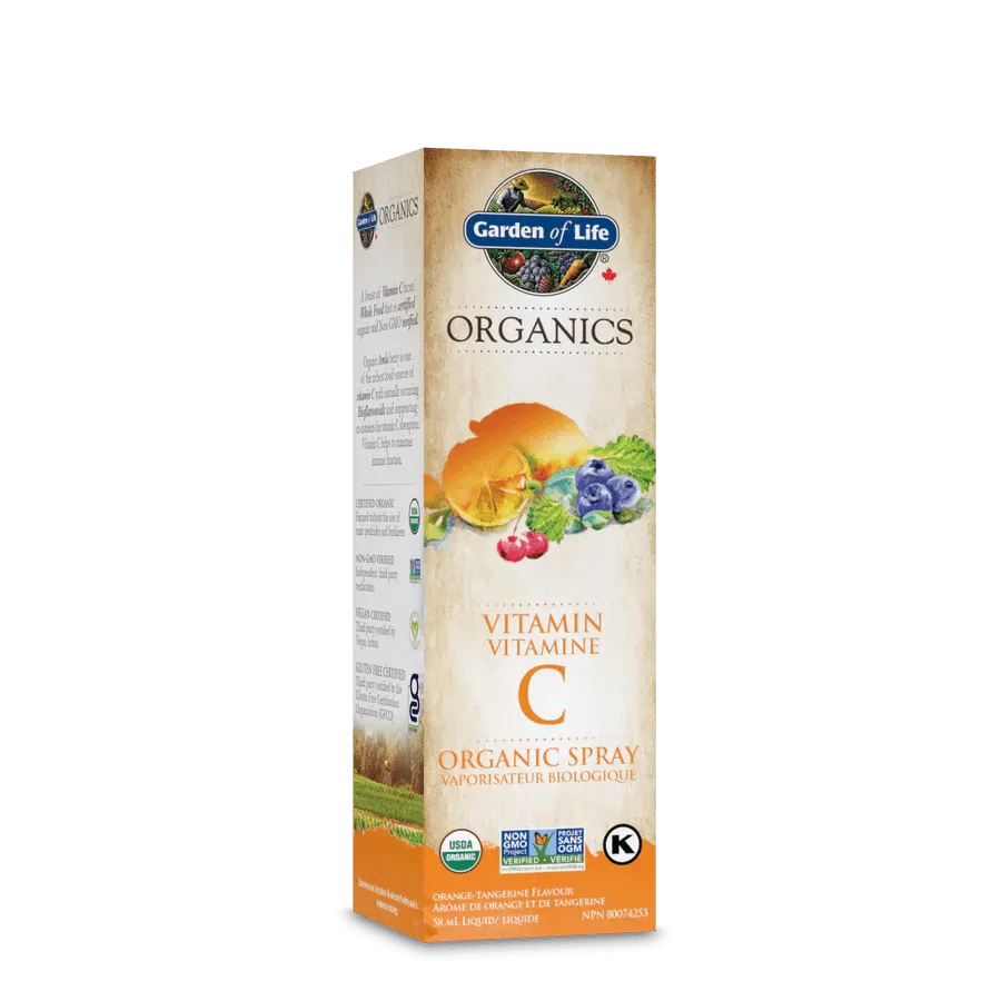 Garden Of Life Organic Vitamin C Spray 58mL