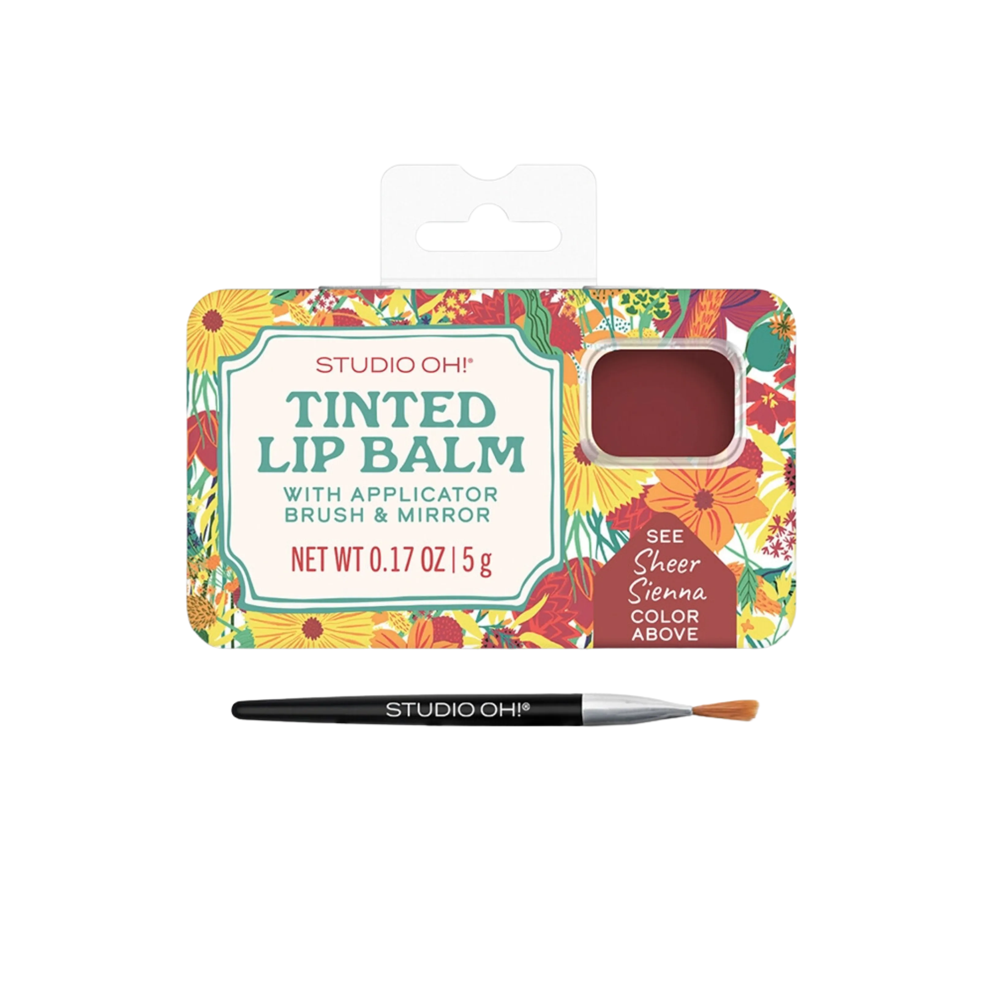 Garden Splash Tinted Lip Balm & Brush Set
