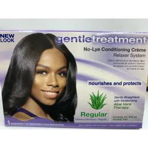 Gentle Treatment No-Lye Conditioning Creme Relaxer System Regular (B00003)