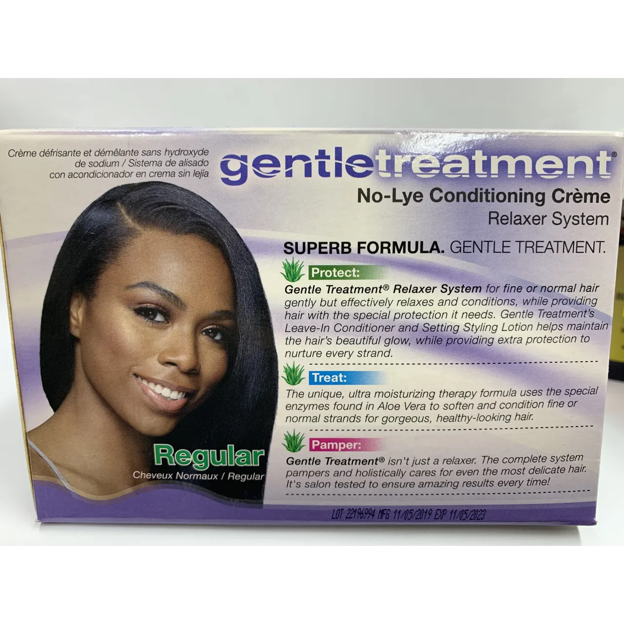 Gentle Treatment No-Lye Conditioning Creme Relaxer System Regular (B00003)