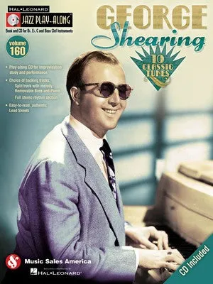 GEORGE SHEARING JAZZ PLAY ALONG BK/CD V160