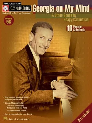 GEORGIA ON MY MIND JAZZ PLAY ALONG V56 BK/CD (O/P)