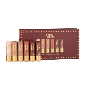 Gift Set, Lip Tint 6-Pack, Premium Set